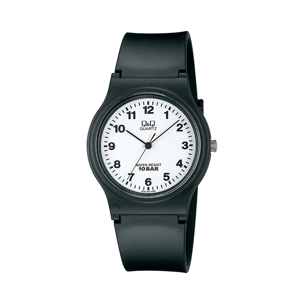 Q&Q herr vit/svart, gummiband - QVP4601