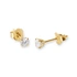 Örhängen studs 9K guld 0,5 ct labbodlade diamanter