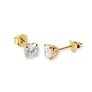 Örhängen studs 9K guld 1,0 ct labbodlade diamanter