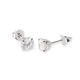 Örhängen studs 9K vitguld 1,0 ct labbodlade diamanter