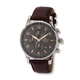 Jacques Lemans London herr, svart/brun 44 mm - 1-1844ZK