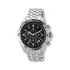 Black Oak herrklocka svart/silver, metallband - B88004-232