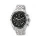 Black Oak herrklocka svart/silver, metallband - B88004-232