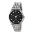 Moretime herrklocka svart/silver, metallband - M41974-232
