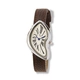 Regal damklocka vit/silver, svart band - R25114-626