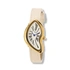 Regal damklocka vit/guld, vitt band - R25118-621