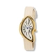 Regal damklocka vit/guld, vitt band - R25118-621