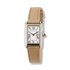 Axcent damklocka vit/silver, beige band - X25014-126