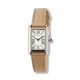 Axcent damklocka vit/silver, beige band - X25014-126