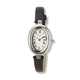 Regal damklocka vit/silver svart band - R11034-127