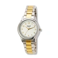 Regal damklocka vit/bicolor, metallband - R22686-112