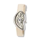 Regal damklocka vit/silver, vitt band - R25114-621
