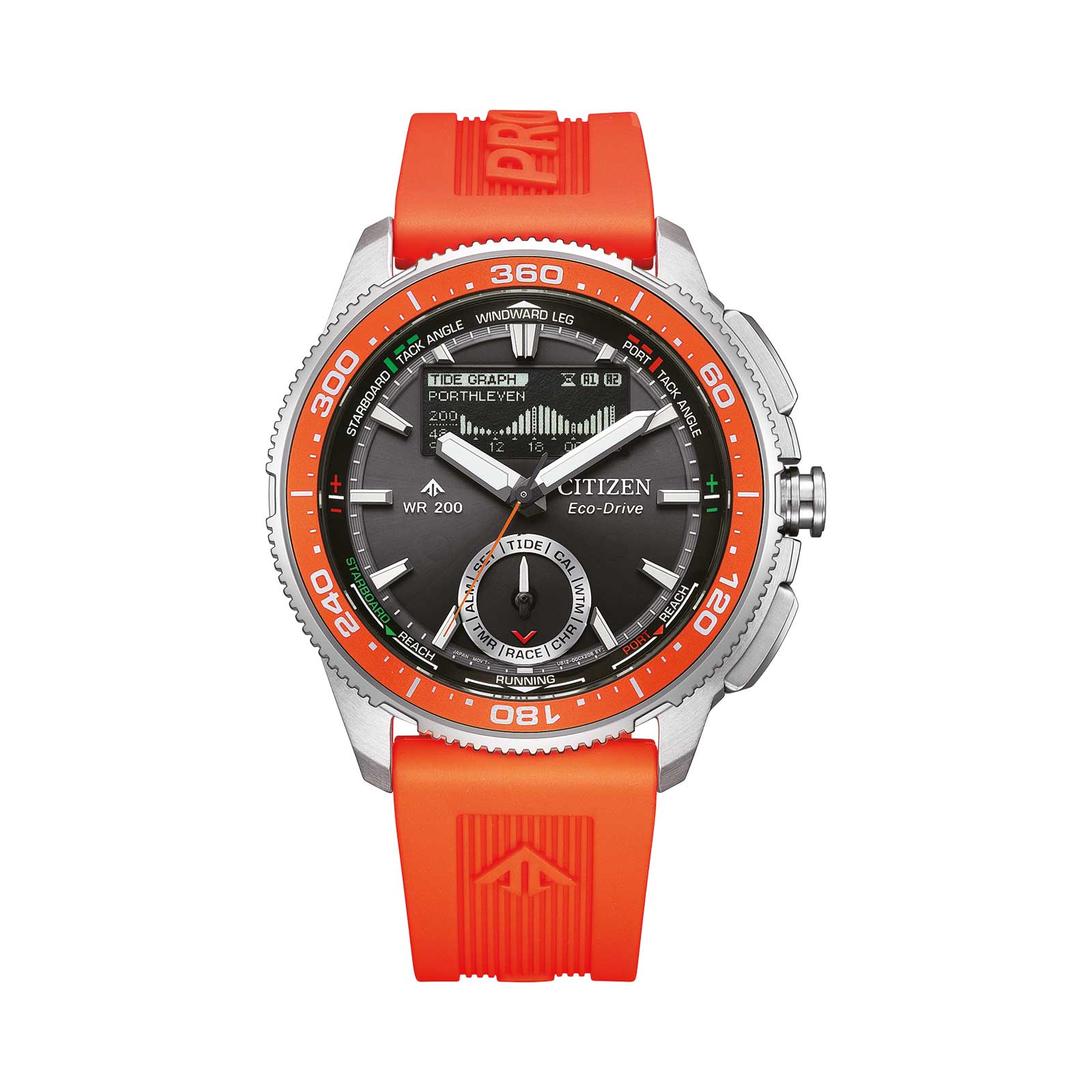 Citizen Promaster Eco-Drive Svart/Svart, Gummiband - JV3000-13E