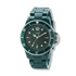 Regal unisexklocka, grönt plastband - R77334-444