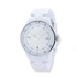 Regal unisexklocka, vitt plastband - R77334-141