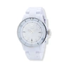 Regal unisexklocka, vitt plastband - R77334-141