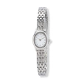 Ivy n Rox damklocka vit/silver, metallband - I25014-132