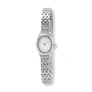 Ivy n Rox damklocka vit/silver, metallband - I25014-132