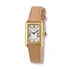 Axcent damklocka vit/guld, beige band - X25958-120