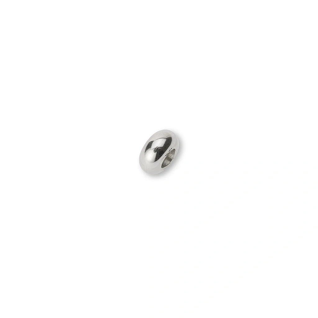 Silverfärgad armbandsberlock, stopper
