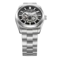 Quantum Automatic herr grå/stål, silikonband - QMG1132.350