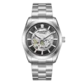 Quantum Automatic herr grå/stål, silikonband - QMG1132.350