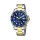 Festina Automatic Diver automatisk blå/bicolor, metallband - F20532/1