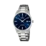 Festina Classic herrklocka blå/stål, metallband - F20511/3