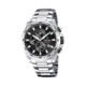 Festina Chrono Sport herrklocka svart/stål, metallband - F20463/4