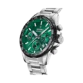 Festina Timeless Chronograph herr grön/stål, metallband - F20560/4