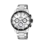 Festina Timeless Chronograph herr silver/stål, metallband - F20560/1