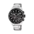 Festina Timeless Chronograph herr svart/stål, metallband - F20560/6