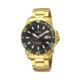 Festina Automatic Diver automatisk svart/guld, metallband - F20533/2