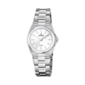 Festina Classic damklocka vit/stål, metallband - F20553/2