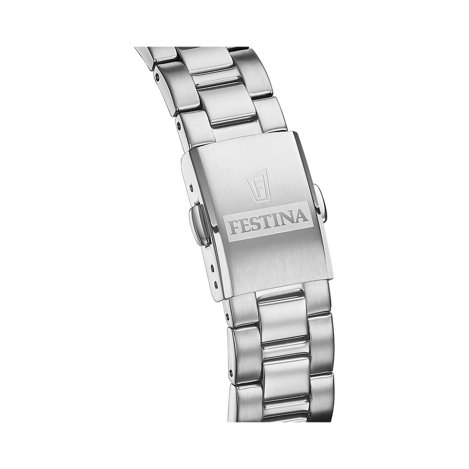 Festina Classic damklocka vit/stål, metallband - F20553/2
