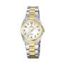 Festina Classic damklocka vit/bicolor, metallband - F20556/1