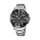 Festina Chrono Bike herrklocka svart/stål, metallband - F20641/4