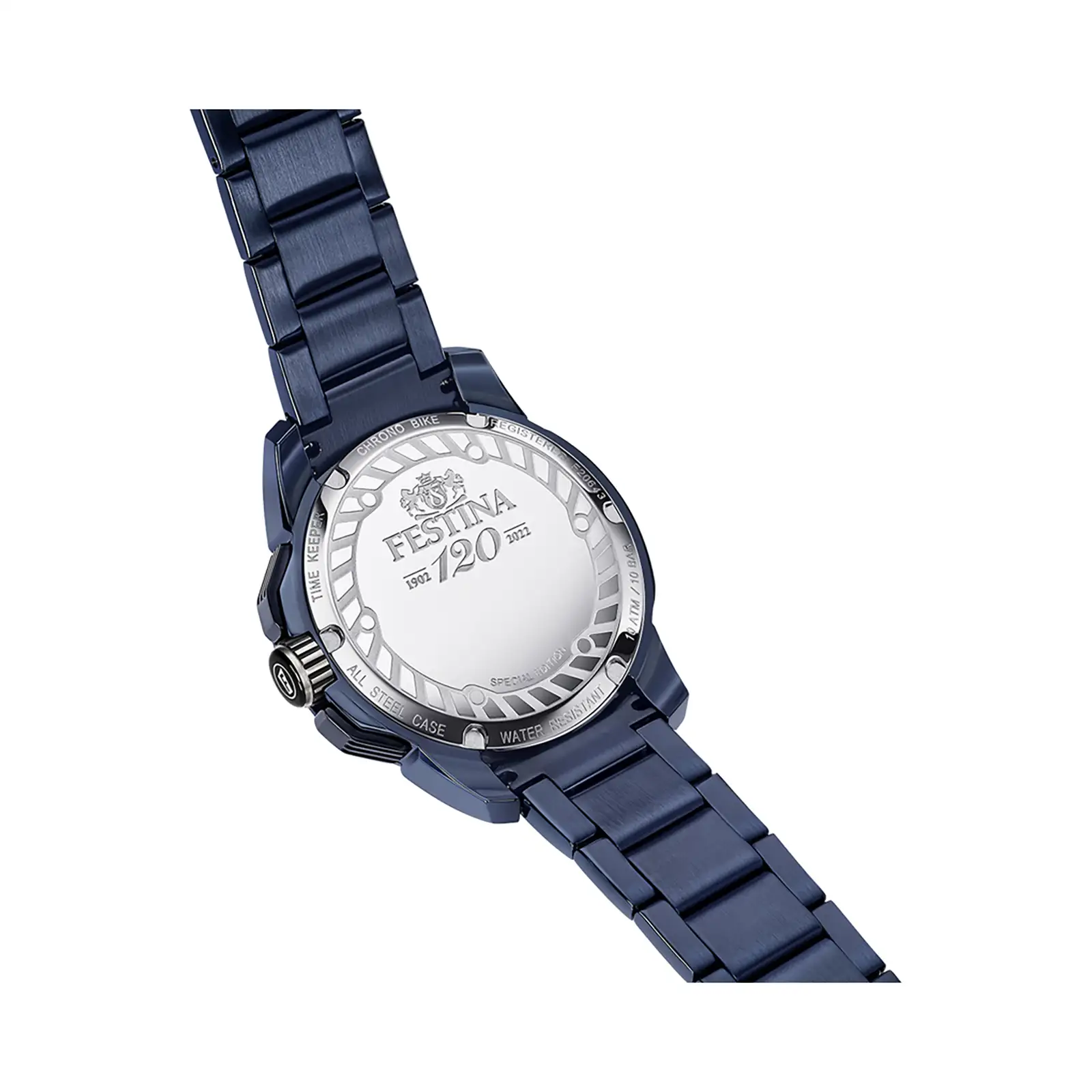 Festina Chrono Bike Special Edition herrklocka blå, metallband - F20643/1