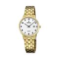 Festina Classic damklocka vit/guld, metallband - F20514/1
