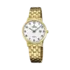 Festina Classic damklocka vit/guld, metallband - F20514/1