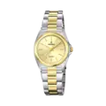 Festina Classic damklocka guld/bicolor, metallband - F20556/3