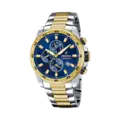 Festina Chrono Sport herrklocka blå/bicolor, metallband - F20562/2