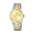 Festina Classic herrklocka guld/bicolor, metallband - F20554/3