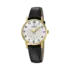 Festina Retro damklocka vit/guld, läderband - F20571/1