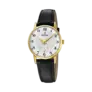 Festina Retro damklocka vit/guld, läderband - F20571/1