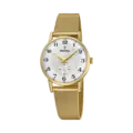 Festina Retro damklocka vit/guld, metallband - F20573/1