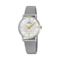 Festina Retro damklocka vit/stål, metallband - F20572/2
