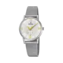 Festina Retro damklocka vit/stål, metallband - F20572/2