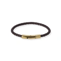 Moretime damklocka silver/guld, läderband - MG1328-636