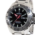 Festina The Original Diver herrklocka svart/stål, metallband - F20665/4